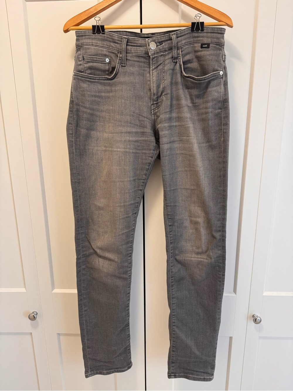 Men's Grey Slim Fit Jeans
